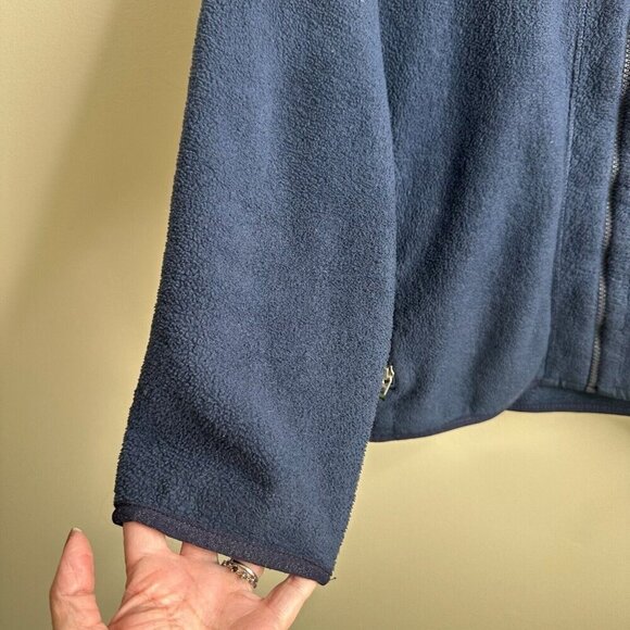 Vintage Patagonia Synchilla Jacket Deep Pile Fleece Womens M Navy Blue Made USA‎ - Picture 3 of 11